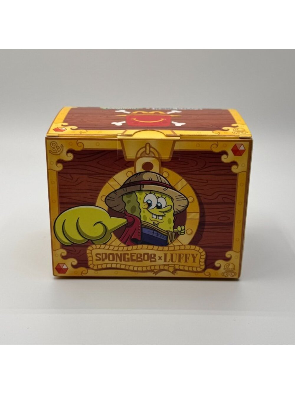 McDonalds One Piece Spongebob Squarepants x Luffy Happy Meal Toy